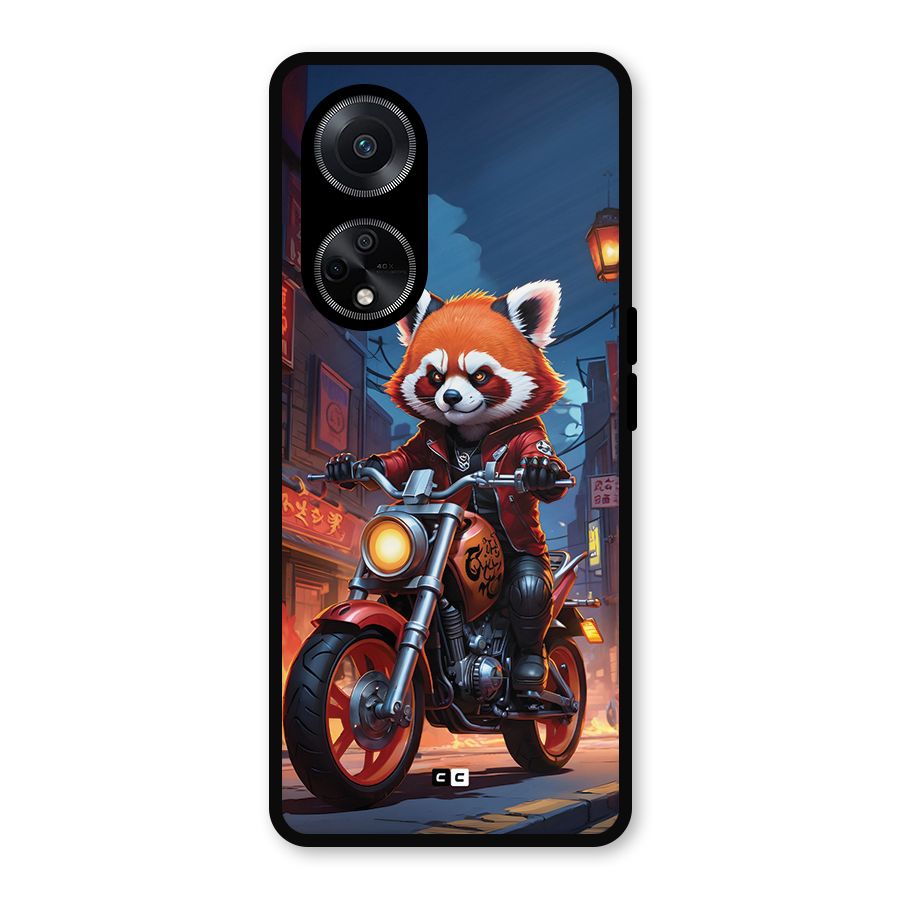 Fox Rider Metal Back Case for Oppo F23