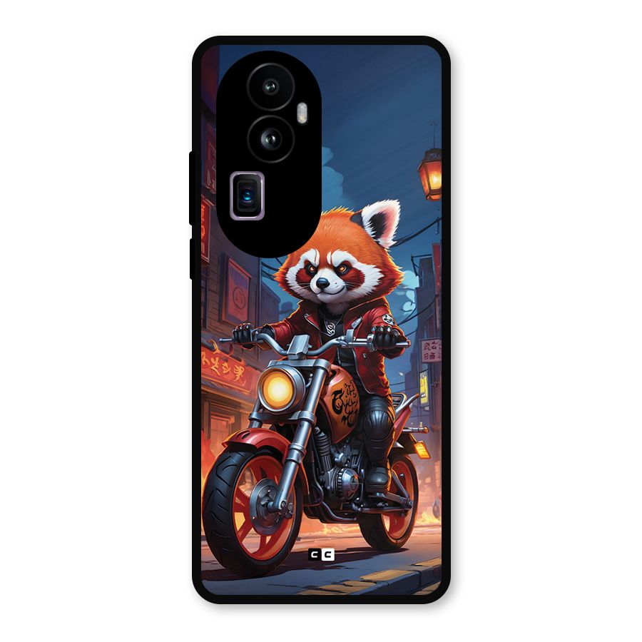 Fox Rider Metal Back Case for Oppo Reno10 Pro Plus