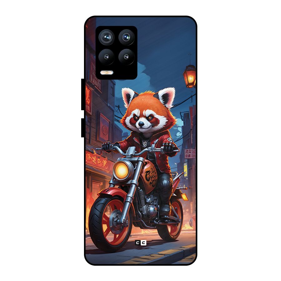 Fox Rider Metal Back Case for Realme 8 Pro
