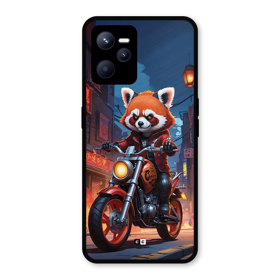 Fox Rider Metal Back Case for Realme C35