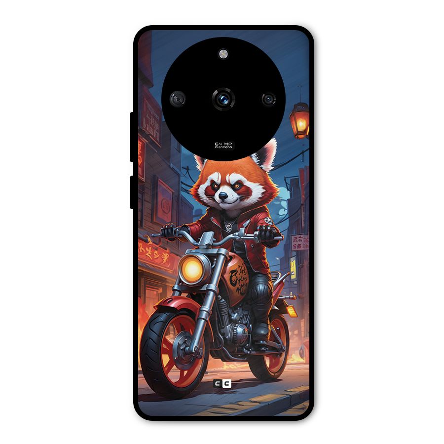 Fox Rider Metal Back Case for Realme Narzo 60 5G