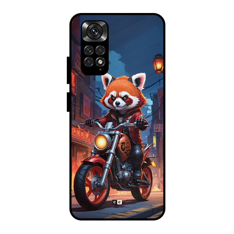 Fox Rider Metal Back Case for Redmi Note 11 Pro