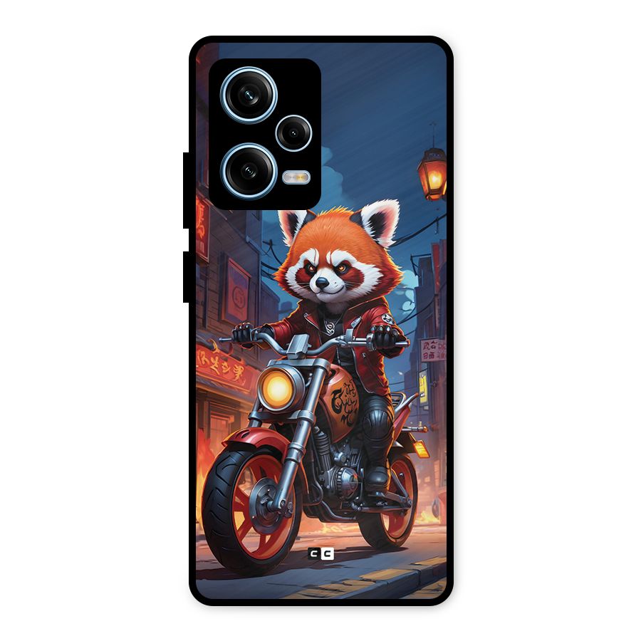 Fox Rider Metal Back Case for Redmi Note 12 Pro