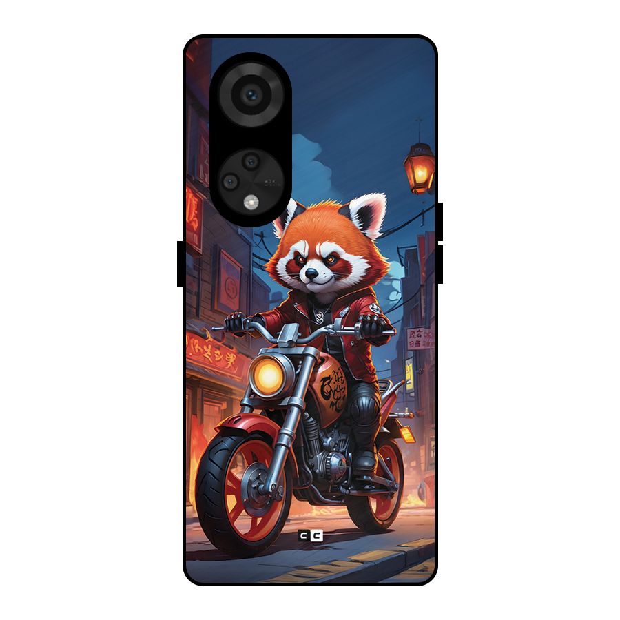 Fox Rider Metal Back Case for Reno8 T 5G