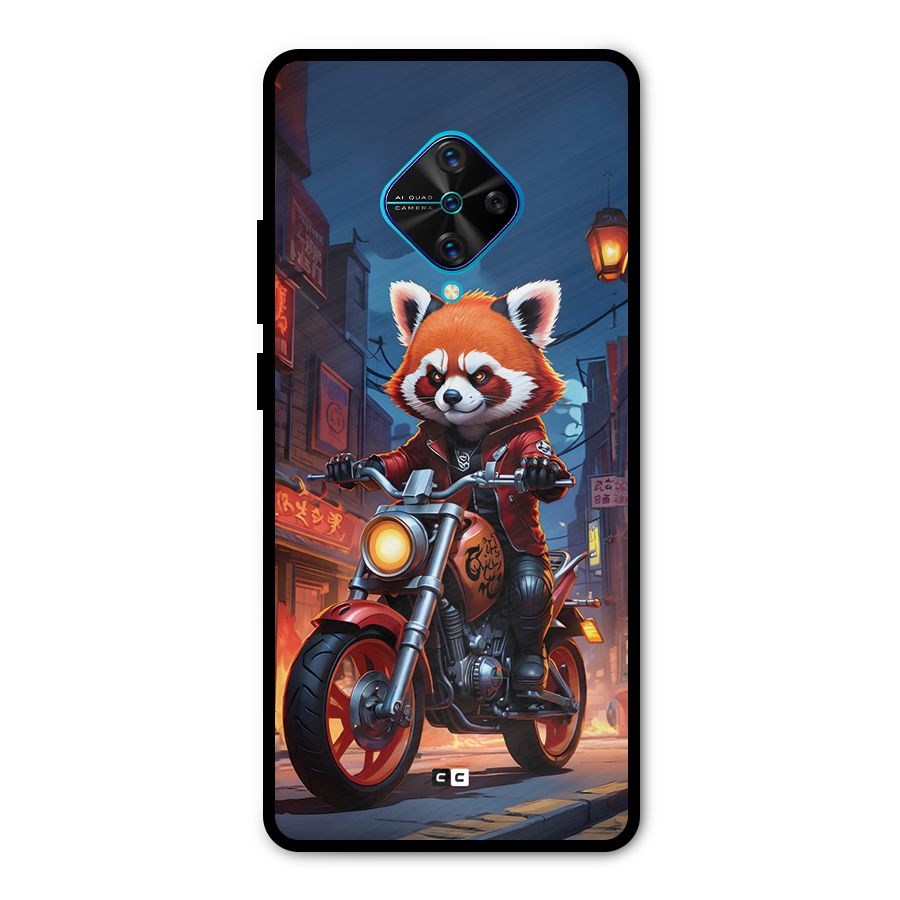 Fox Rider Metal Back Case for Vivo S1 Pro