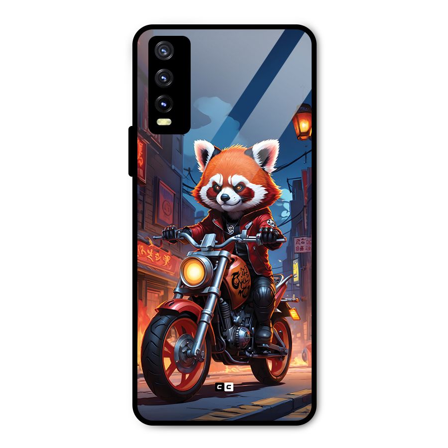 Fox Rider Metal Back Case for Vivo Y20