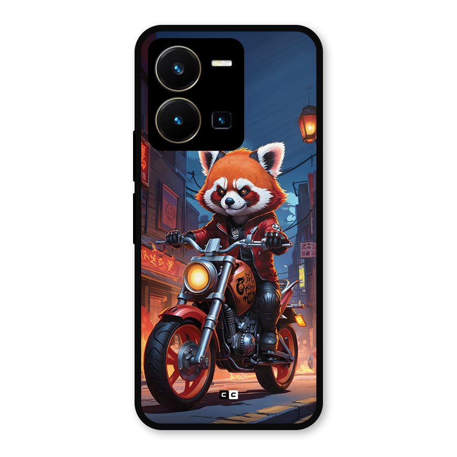 Fox Rider Metal Back Case for Vivo Y35