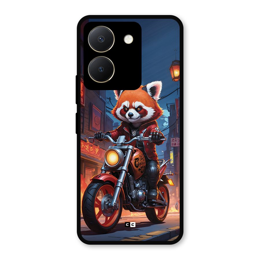 Fox Rider Metal Back Case for Vivo Y36