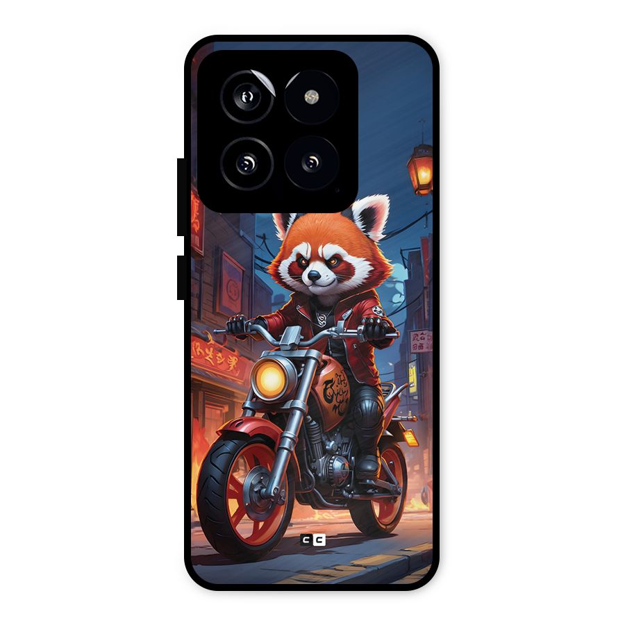 Fox Rider Metal Back Case for Xiaomi 14