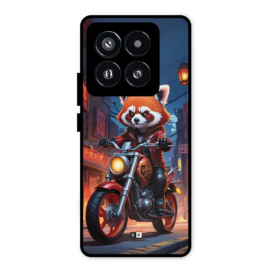 Fox Rider Metal Back Case for Xiaomi 14 Pro