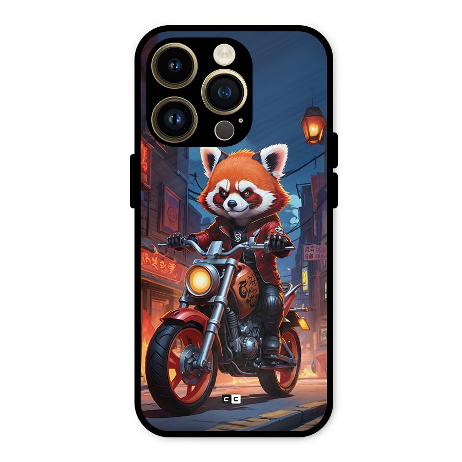Fox Rider Metal Back Case for iPhone 14 Pro