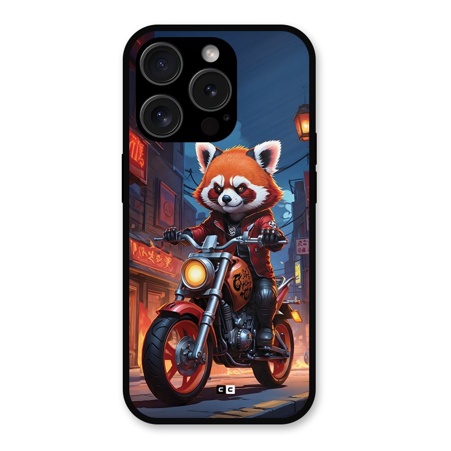 Fox Rider Metal Back Case for iPhone 15 Pro