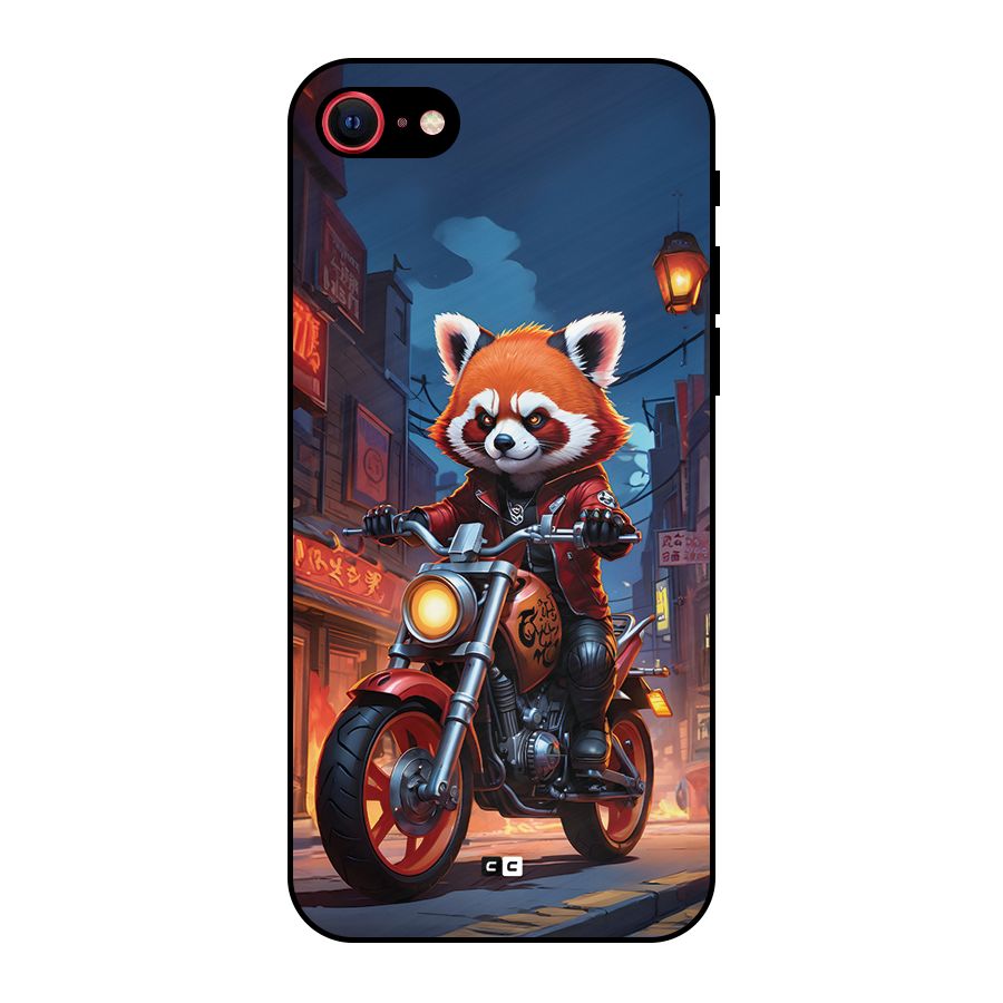 Fox Rider Metal Back Case for iPhone SE 2022