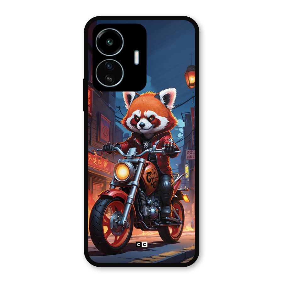 Fox Rider Metal Back Case for vivo iQOO Z6 Lite 5G
