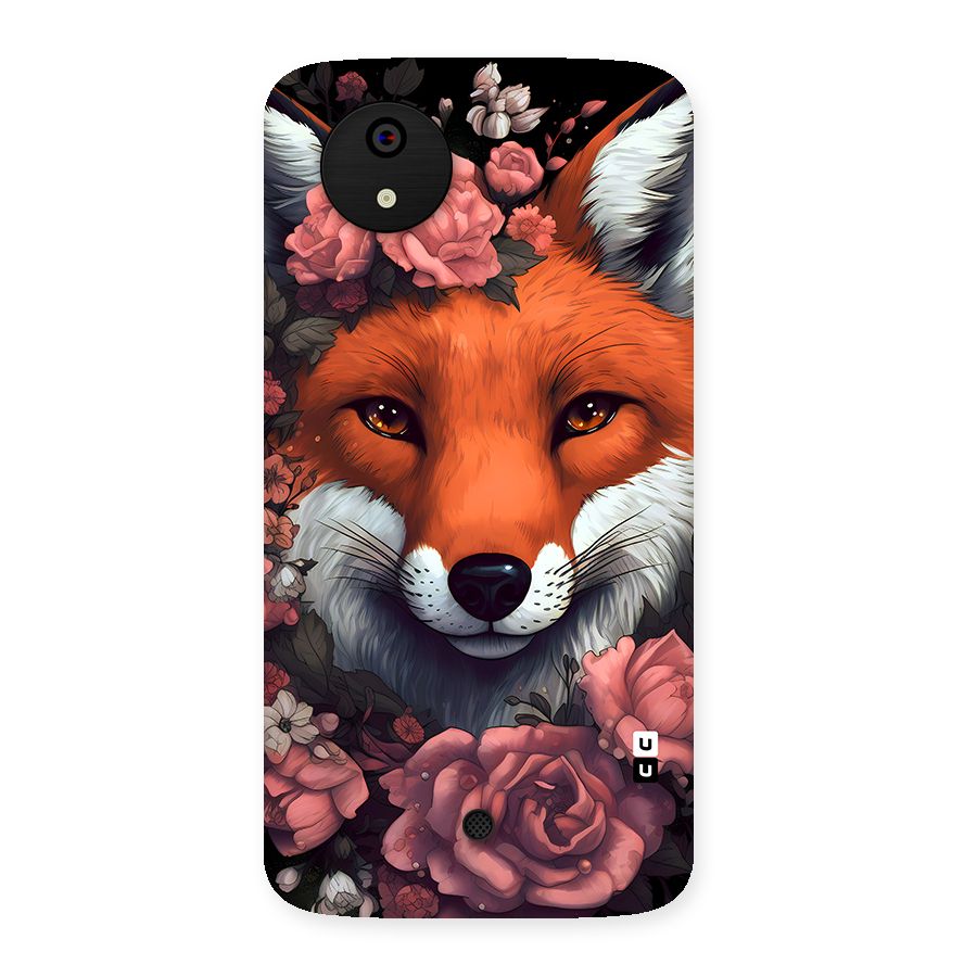 Fox and Roses Back Case for Canvas A1  AQ4501