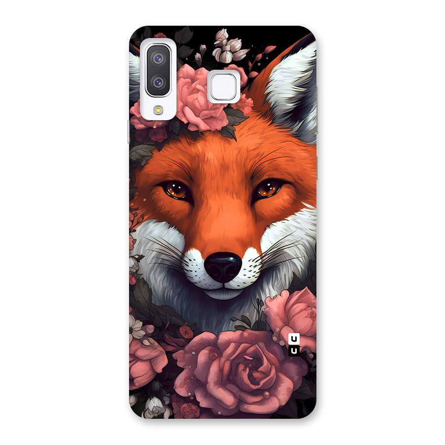 Fox and Roses Back Case for Galaxy A8 Star