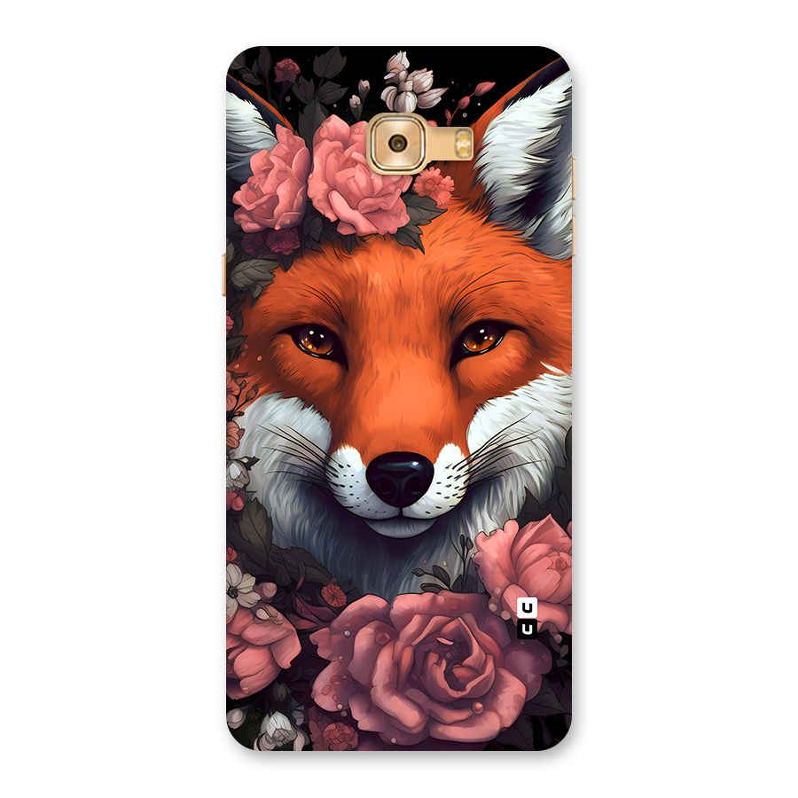 Fox and Roses Back Case for Galaxy C9 Pro