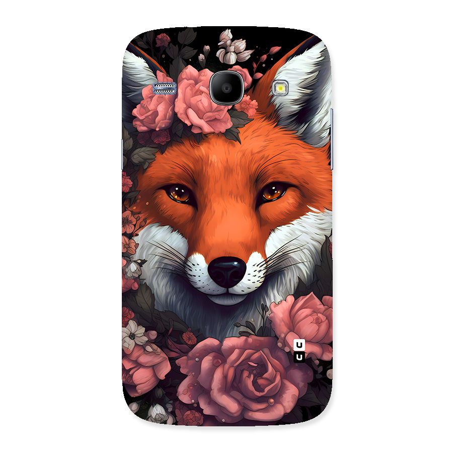 Fox and Roses Back Case for Galaxy Core