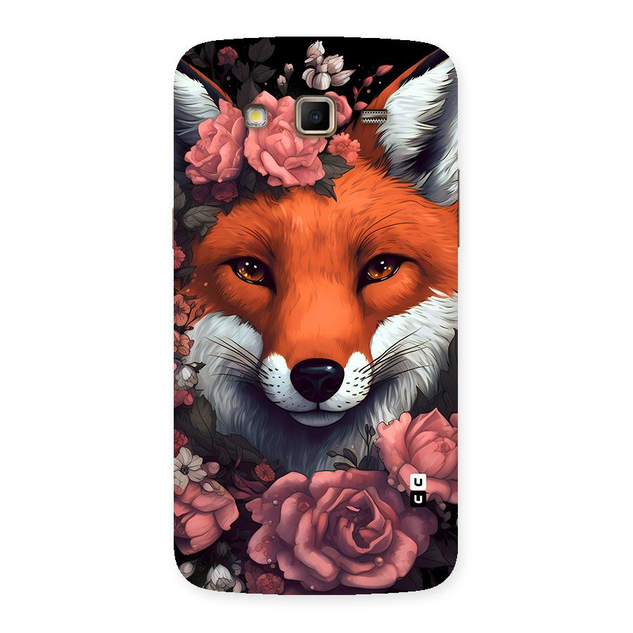 Fox and Roses Back Case for Galaxy Grand 2