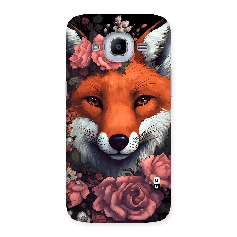 Fox and Roses Back Case for Galaxy J2 2016