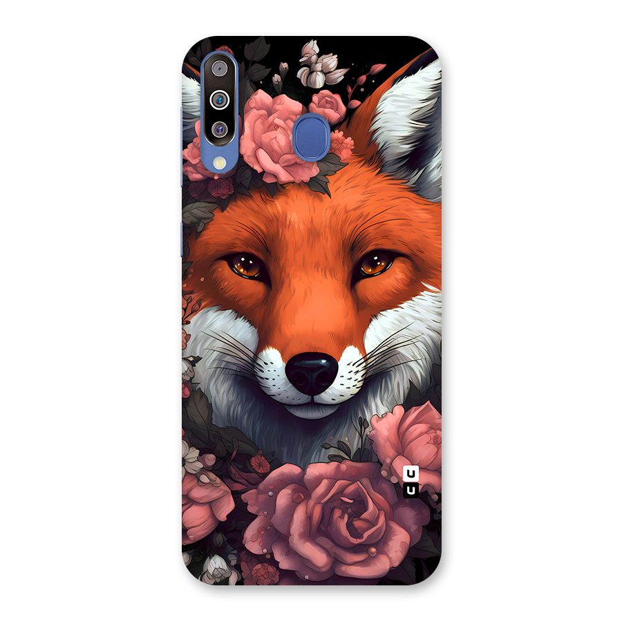 Fox and Roses Back Case for Galaxy M30