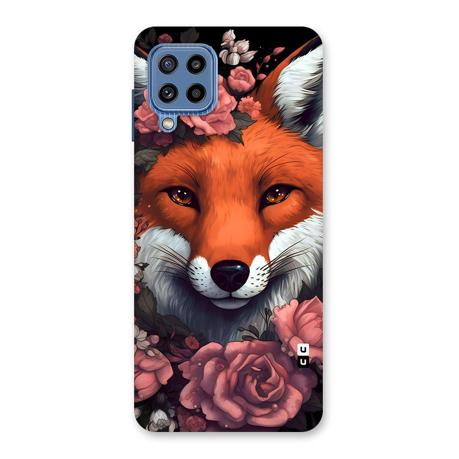 Fox and Roses Back Case for Galaxy M32
