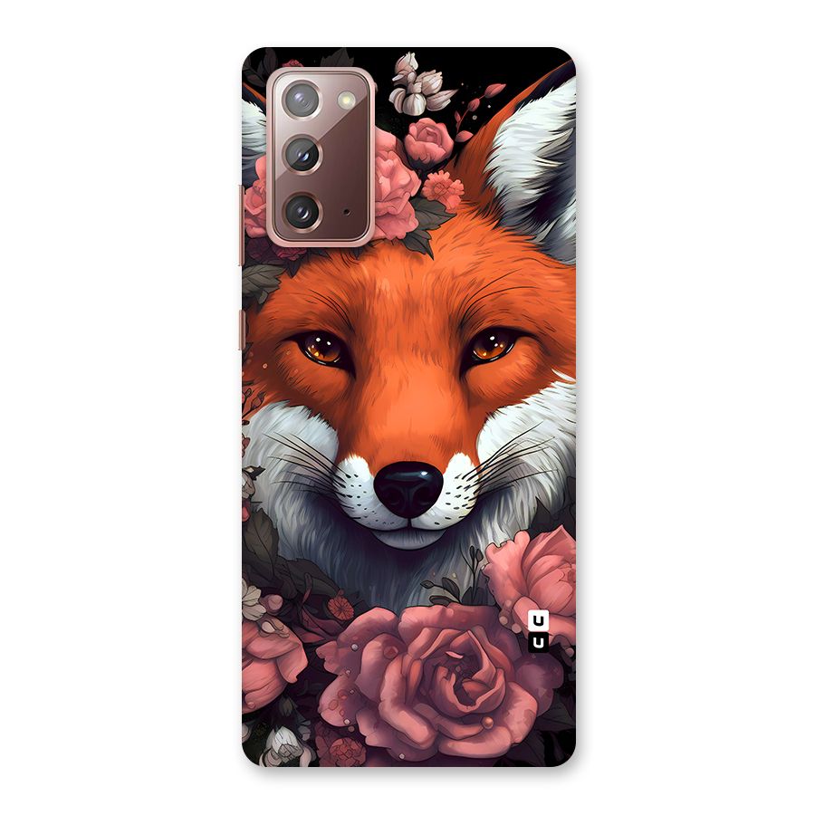 Fox and Roses Back Case for Galaxy Note 20