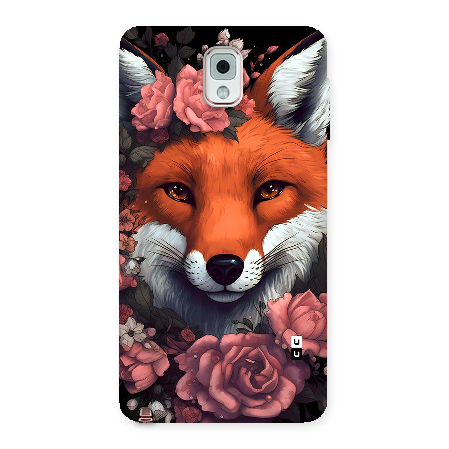Fox and Roses Back Case for Galaxy Note 3