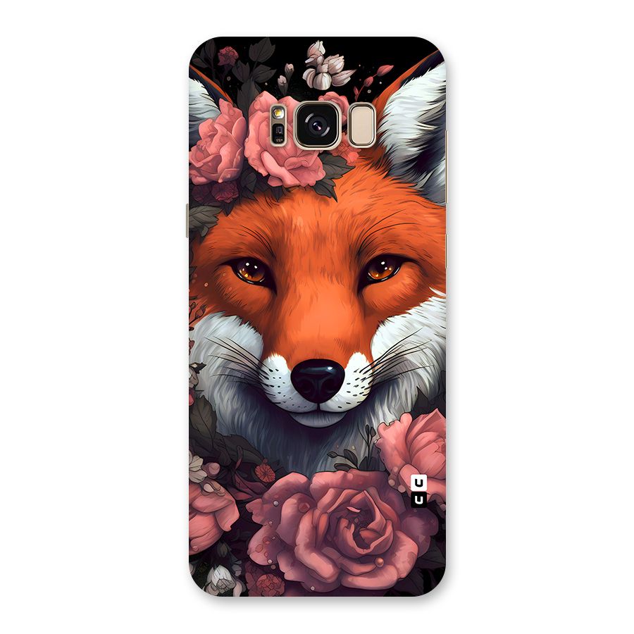 Fox and Roses Back Case for Galaxy S8 Plus