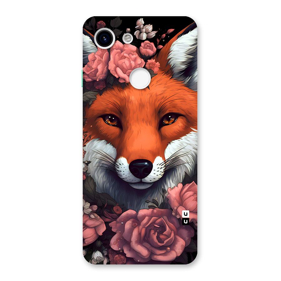 Fox and Roses Back Case for Google Pixel 3