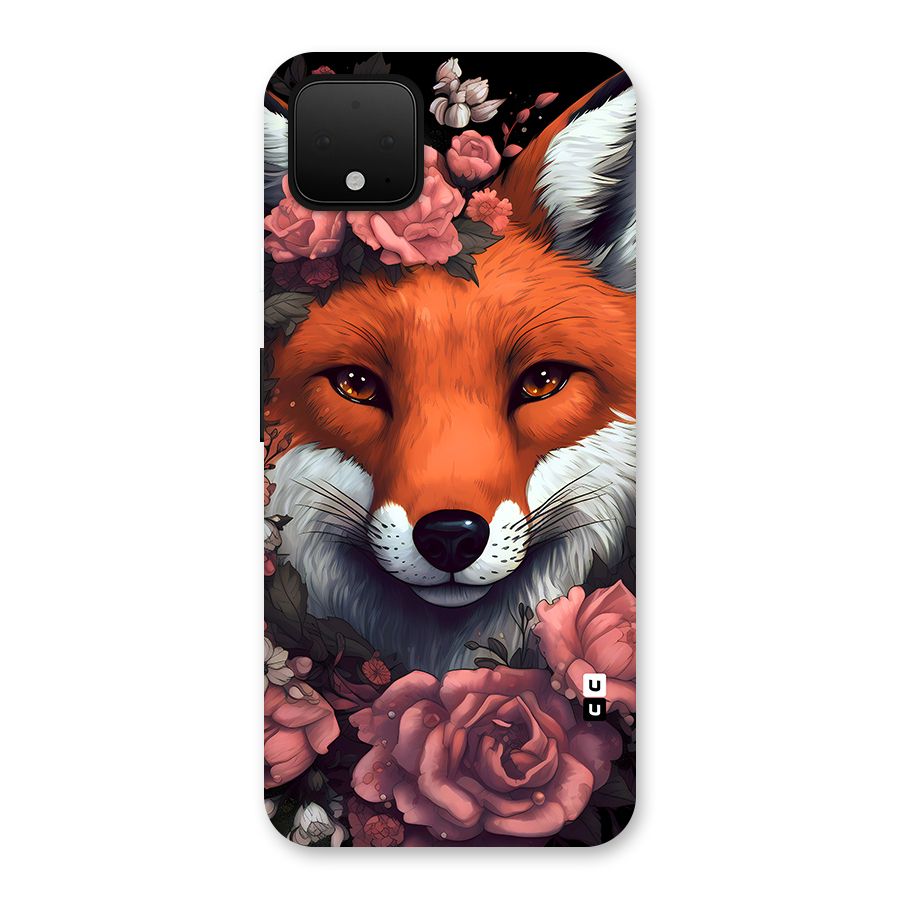 Fox and Roses Back Case for Google Pixel 4 XL
