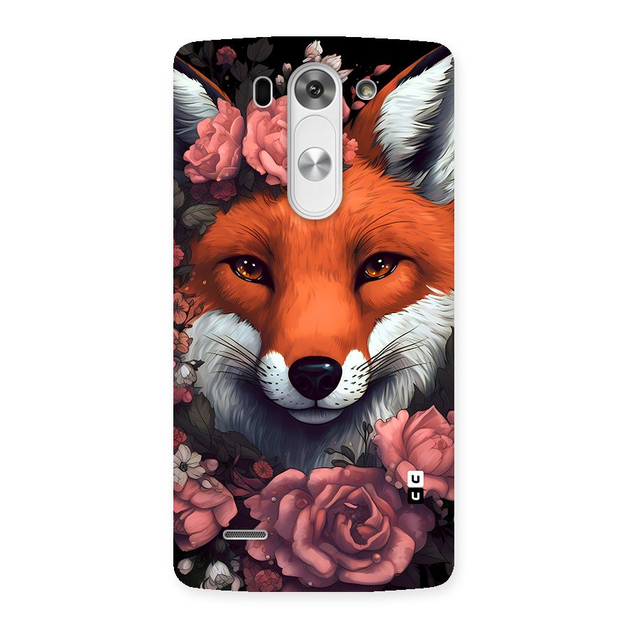 Fox and Roses Back Case for LG G3 Mini