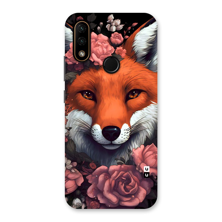 Fox and Roses Back Case for Lenovo A6 Note