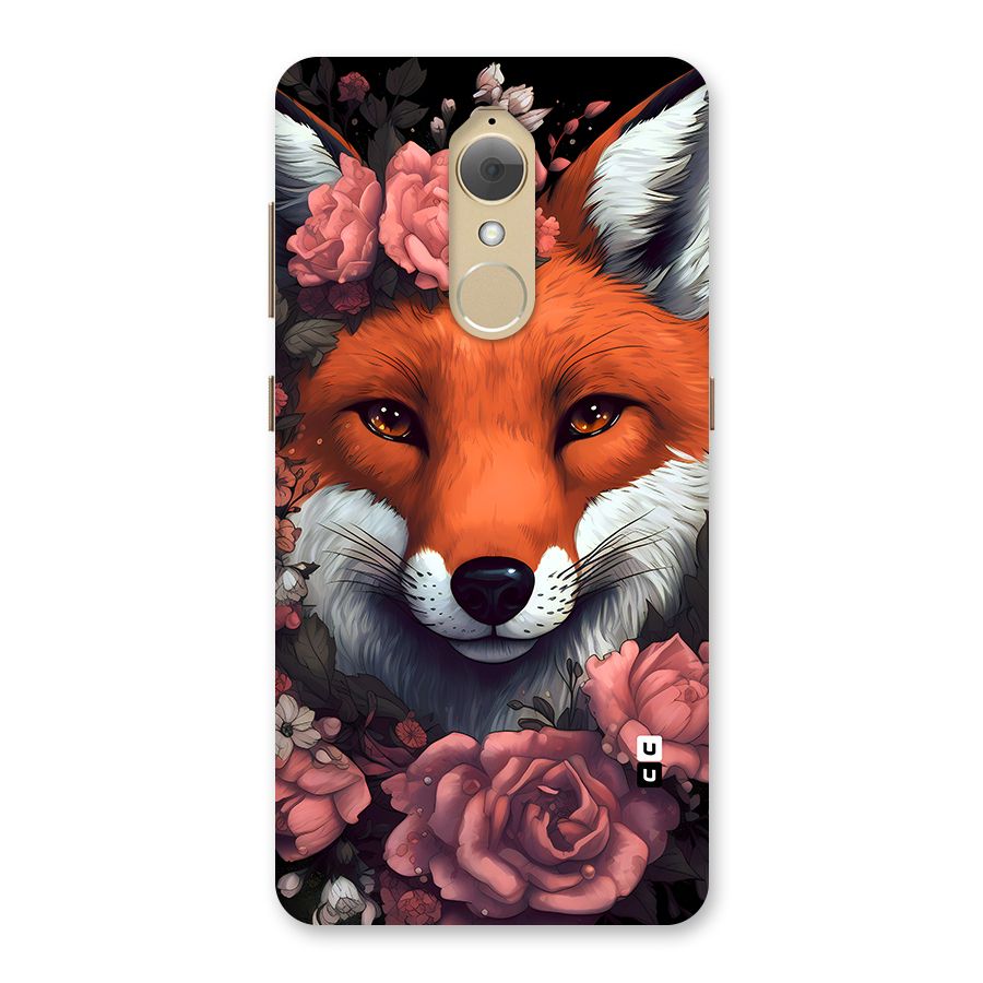 Fox and Roses Back Case for Lenovo K8