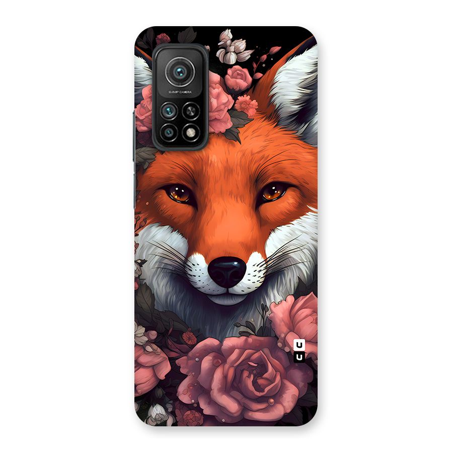 Fox and Roses Back Case for Mi 10T 5G