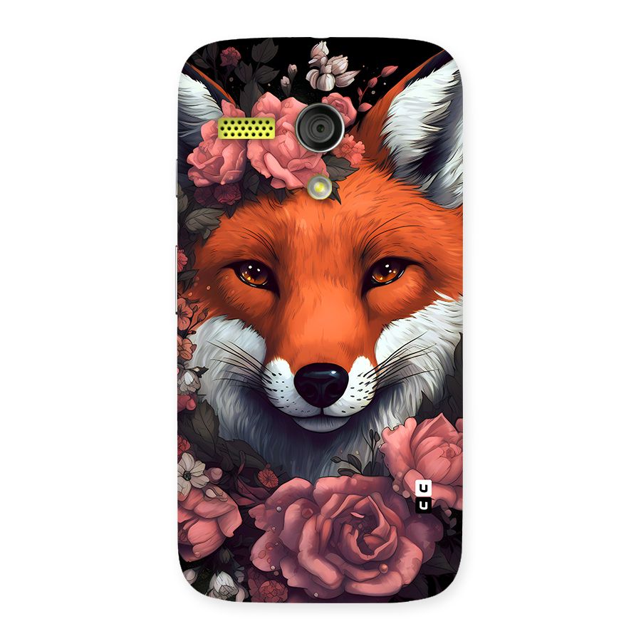 Fox and Roses Back Case for Moto G