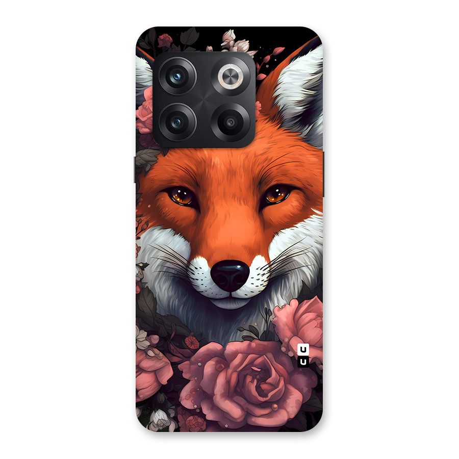 Fox and Roses Back Case for OnePlus 10T