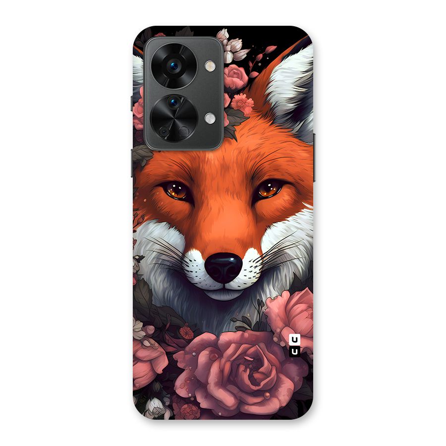Fox and Roses Back Case for OnePlus Nord 2T