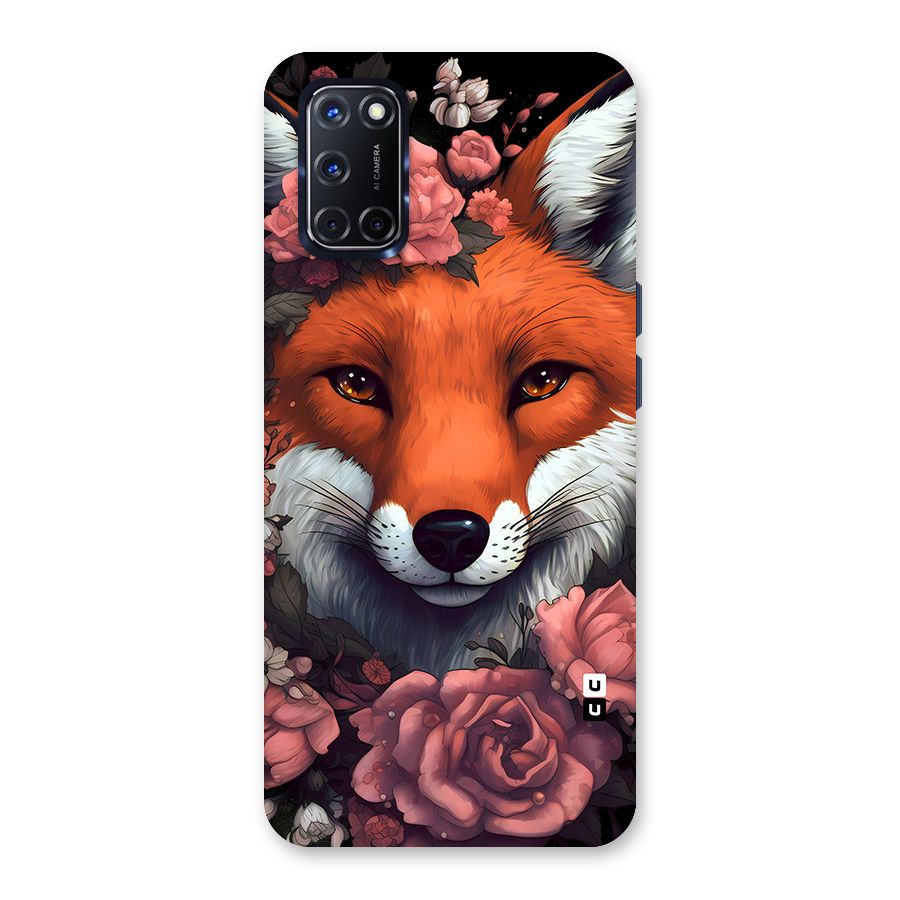 Fox and Roses Back Case for Oppo A52