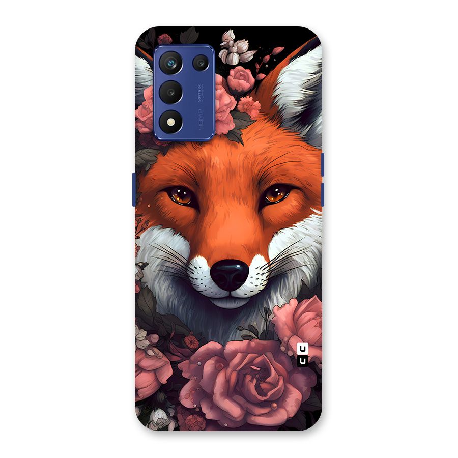 Fox and Roses Back Case for Realme 9 5G Speed