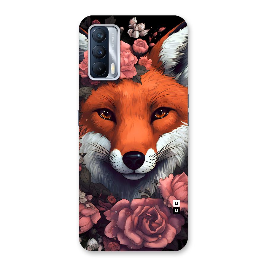 Fox and Roses Back Case for Realme X7