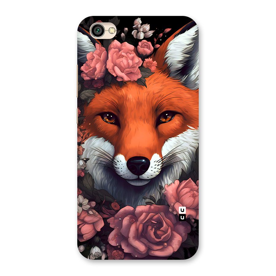 Fox and Roses Back Case for Redmi Y1 Lite