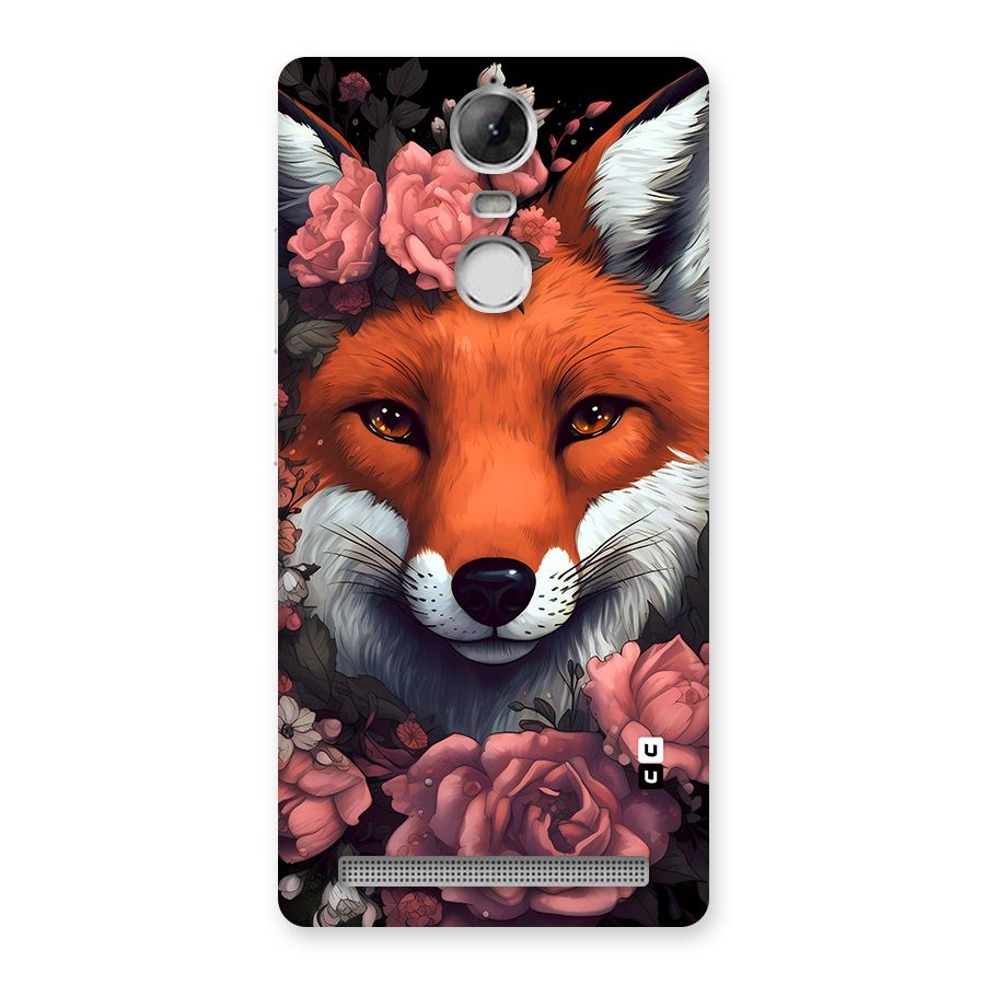 Fox and Roses Back Case for Vibe K5 Note