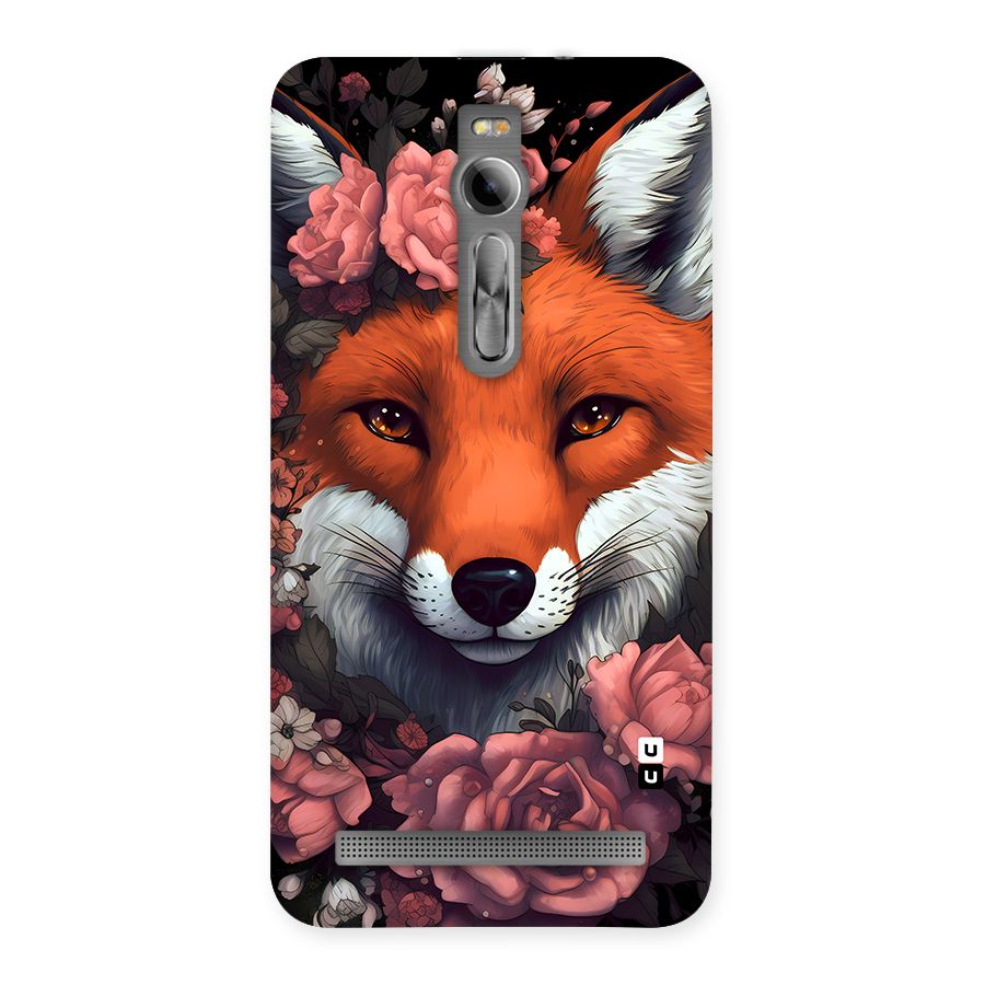 Fox and Roses Back Case for Zenfone 2