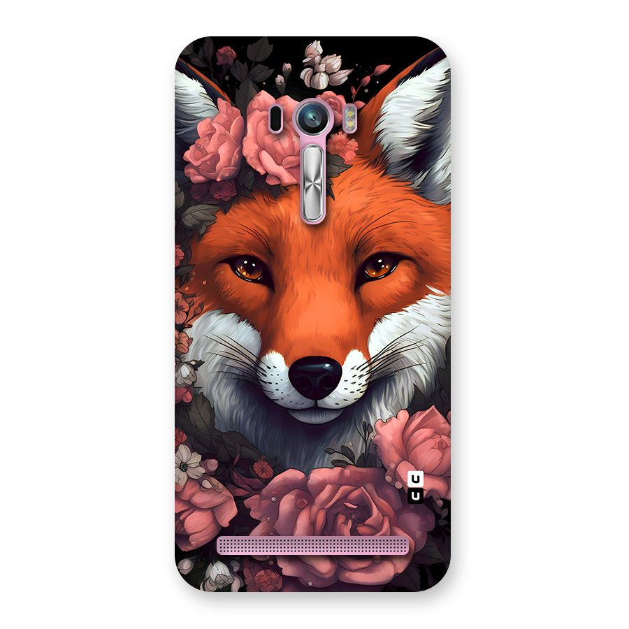 Fox and Roses Back Case for Zenfone Selfie