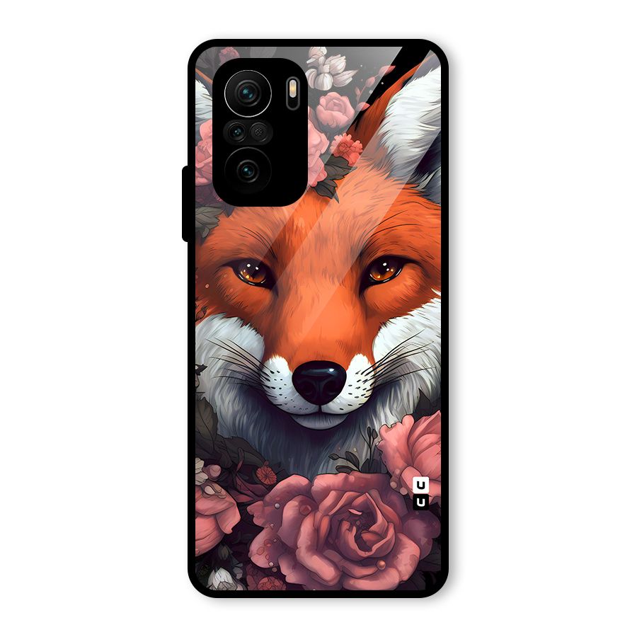 Fox and Roses Glass Back Case for Mi 11X Pro