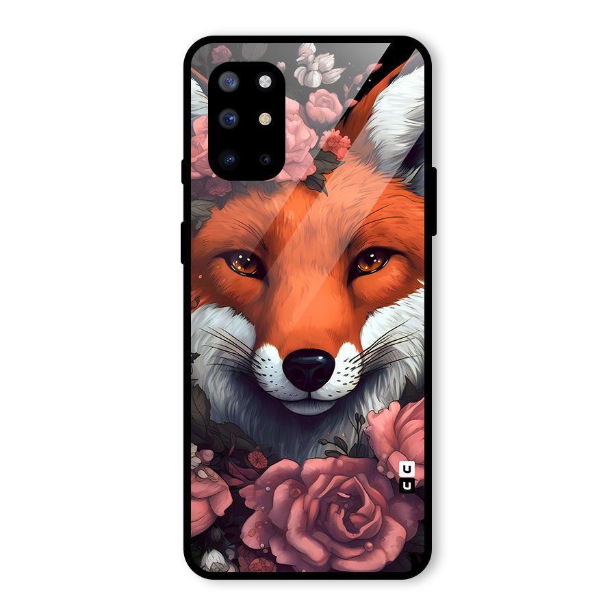 Fox and Roses Glass Back Case for OnePlus 8T