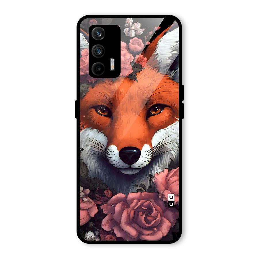 Fox and Roses Glass Back Case for Realme GT 5G