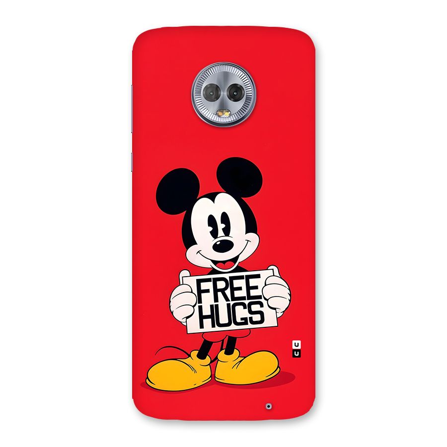 Free Hugs Back Case for Moto G6 Plus
