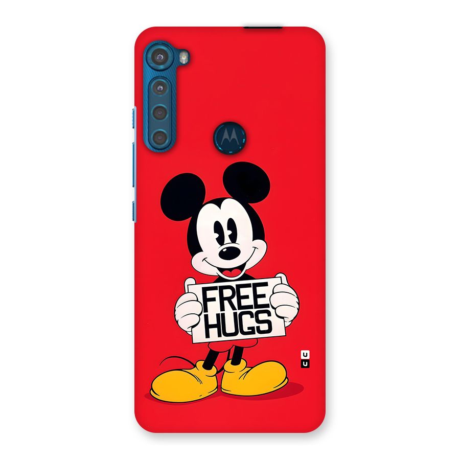 Free Hugs Back Case for Motorola One Fusion Plus
